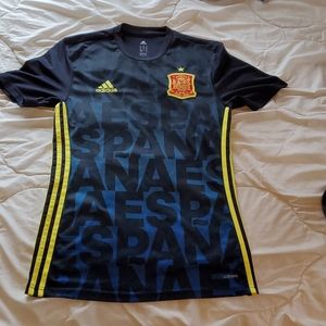 Spain Training soccer jersey